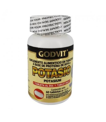 TBS. POTASIO C 60 POTASIUM GN+VIDA GODVIT