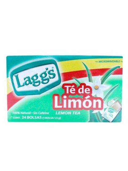 TE DE LIMON LAGGS PAQUETE CON 24 SOBRES