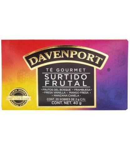 TE SURTIDO FRUTAL 20 SOB DAVENPORT