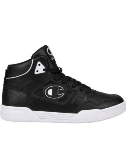 TENIS CASUAL 5 ON 5 HI BLANCO/NEGRO CHAMPION