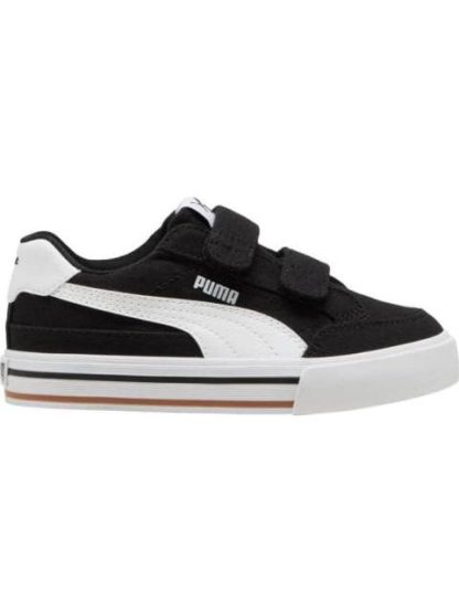 TENIS CASUAL COURT CLASSIC VULC PS BLANCO/NEGRO PUMA