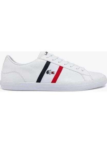 TENIS CASUAL LEROND BLANCO LACOSTE