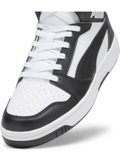 TENIS CASUAL REBOUND V6 BLANCO/NEGRO PUMA - Image 2