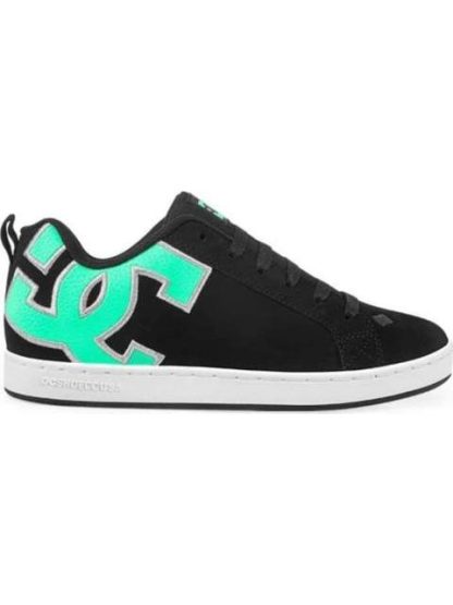 TENIS SKATE COURT GRAFFIK NEGRO DC SHOES