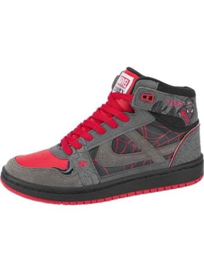 TENIS URBANO BOTA CAJA NEGRO SPIDERMAN