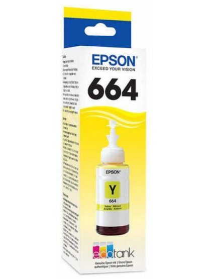 TANQUE DE TINTA (ECOTANK) EPSON 664 AMARILLO 70ML - Image 2