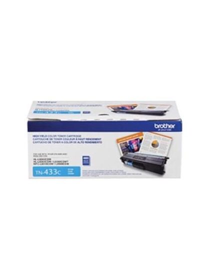 TONER BROTHER TN-433C ALTO RENDIMIENTO CYAN 4000 PAGINAS