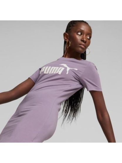 VESTIDO ESS SLIM TEE DRESS MORADO PUMA - Image 4