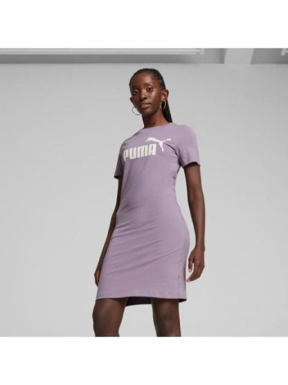 VESTIDO ESS SLIM TEE DRESS MORADO PUMA - Image 5