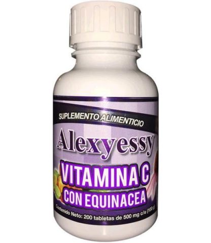 VITAMINA C CON EQUINACEA 200 TAB ALEXYESSY NATURAL