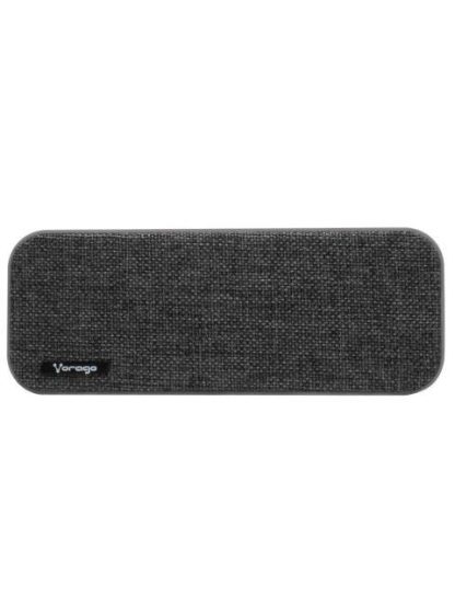 VORAGO BOCINA PORTATIL BSP-150 BLUETOOTH ALAMBRICO-INALAMBRICO 2.0 CANALES 6W RMS USB GRIS