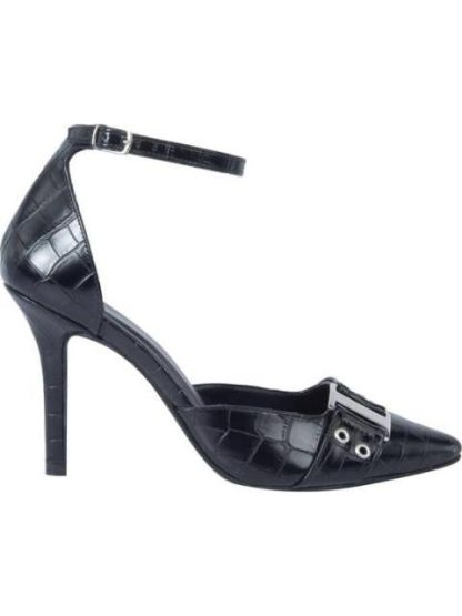 ZAPATILLA TACON ALTO NEGRO YAELI FASHION