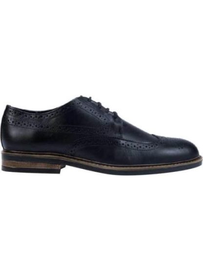 ZAPATO CASUAL DERBY NEGRO UOMO DI FERRO