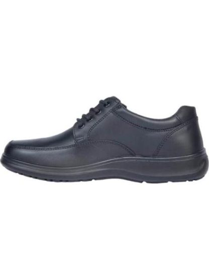 ZAPATO DERBY DE PIEL NEGRO FLEXI - Image 5