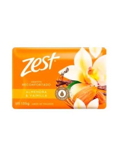 ZEST JABON ALMENDRA Y VAINILLA 135GR