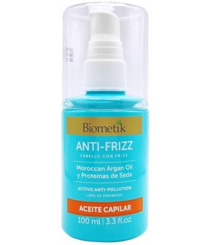 ACEITE CAPILAR ANTI FRIZZ 100 ML BIOMETIK