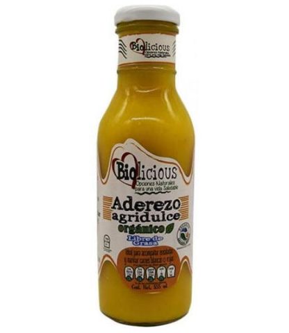 ADEREZO AGRIDULCE SAB MANGO 355 ML BIOLICIOUS