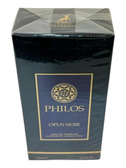 ALHAMBRA PHILOS OPUS NOIR 100ML EDP - Image 4