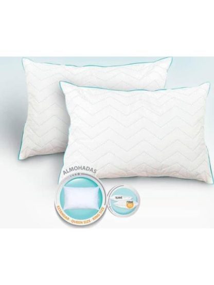 ALMOHADAS TERMICAS HIPOALERGENICAS BLANCO INOVA