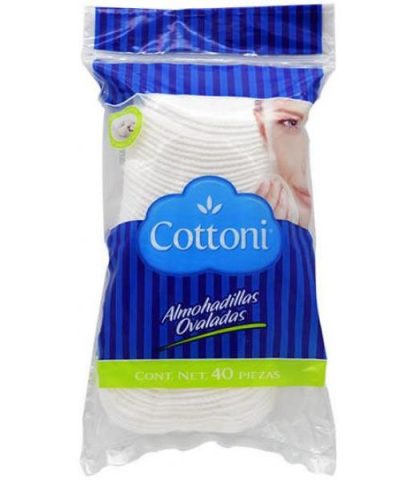 ALMOHADILLAS OVALADAS 40 PZAS COTTONI