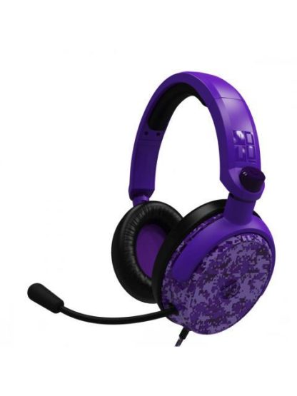 AURICULARES PARA JUEGOS 4GAMERS C6100CAMOPUR4G (CAMUFLAJE PURPURA)