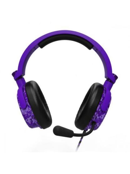 AURICULARES PARA JUEGOS 4GAMERS C6100CAMOPUR4G (CAMUFLAJE PURPURA) - Image 2