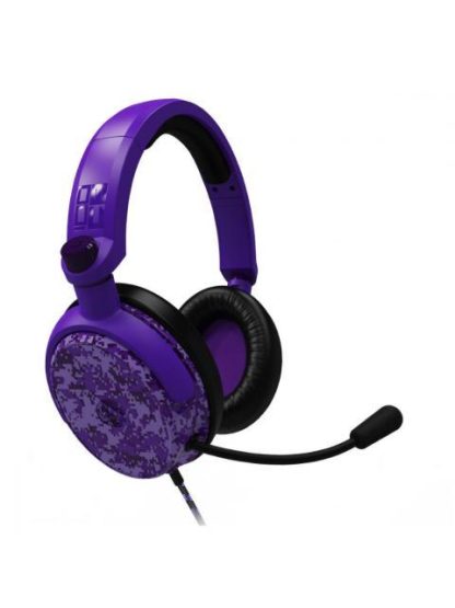 AURICULARES PARA JUEGOS 4GAMERS C6100CAMOPUR4G (CAMUFLAJE PURPURA) - Image 3