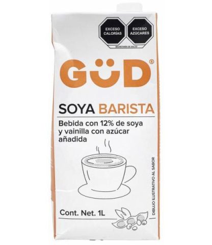 BEBIDA DE SOYA BARISTA VAINILLA 1 L GUD