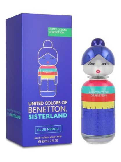 BENETTON SISTERLAND BLUE NEROLI 80 ML EDT SPRAY - MUJER