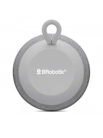 BROBOTIX BOCINA PORTATIL 263052 BLUETOOTH INALAMBRICO 3W RMS USB GRIS - Image 3