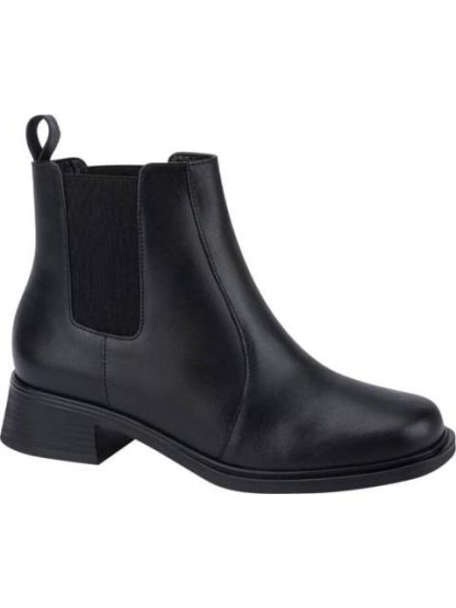 BOTA CHELSEA DE PIEL NEGRO VICENZA - Image 2