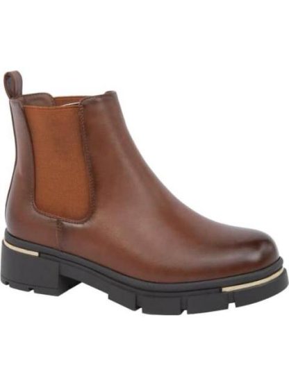 BOTA CHELSEA SUELA TRACK COGNAC TIERRA BENDITA - Image 2