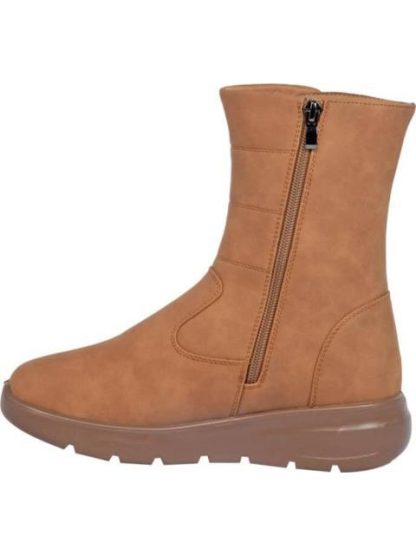 BOTA CONFORT DETALLE BOTON CAMEL SHOSH - Image 5