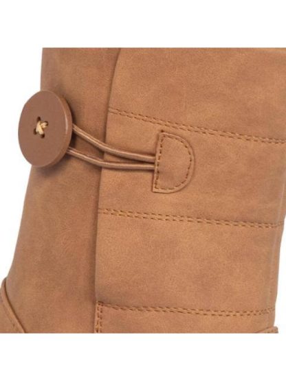 BOTA CONFORT DETALLE BOTON CAMEL SHOSH - Image 6