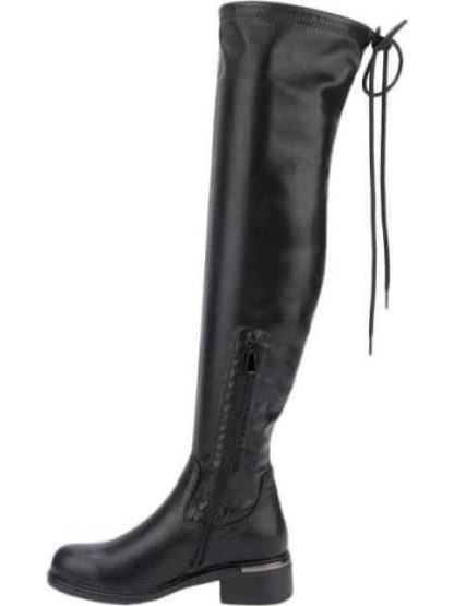 BOTA EXTRA LARGA STRETCH NEGRO TIERRA BENDITA - Image 5