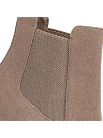 BOTA GAMUZA CON ELASTICO TAUPE BELINDA PEREGRIN - Image 6