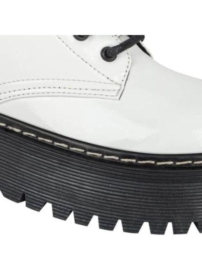 BOTA MILITAR CHAROL CON PLATAFORMA BLANCO GOODYEAR - Image 6