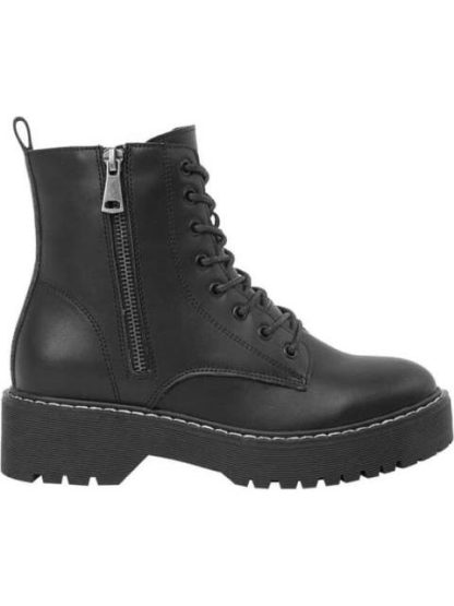 BOTA MILITAR PIEL VACUNO SUELA TRACK NEGRO GOODYEAR