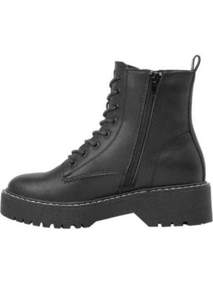 BOTA MILITAR PIEL VACUNO SUELA TRACK NEGRO GOODYEAR - Image 5