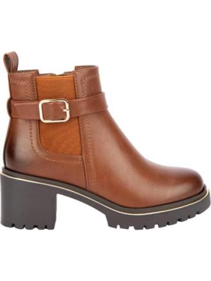 BOTA SUELA TRACK COGNAC GOODYEAR