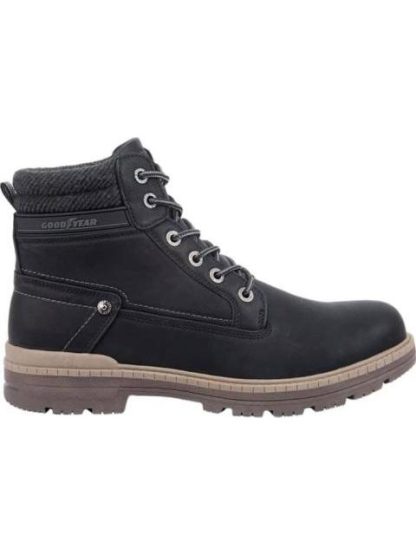 BOTA VESTIR CASUAL MODA NEGRO GOODYEAR