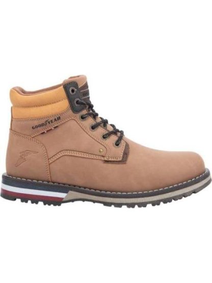 BOTA VESTIR CASUAL MODA TAUPE GOODYEAR