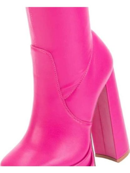 BOTA VESTIR PU STRETCH DOBLE PLATAFORMA FIUSHA BELINDA PEREGRIN - Image 5