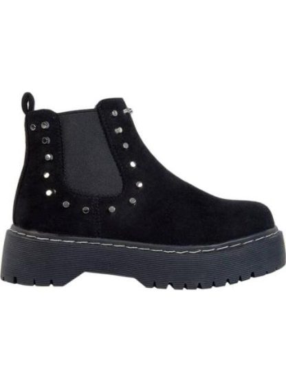 BOTIN CON ESTOPEROLES NEGRO VIVIS SHOES KIDS