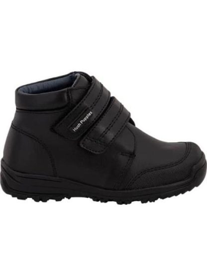 BOTIN ESCOLAR DE PIEL NEGRO HUSH PUPPIES1