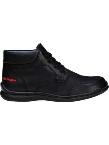 BOTIN ESCOLAR DE PIEL NEGRO HUSH PUPPIES1