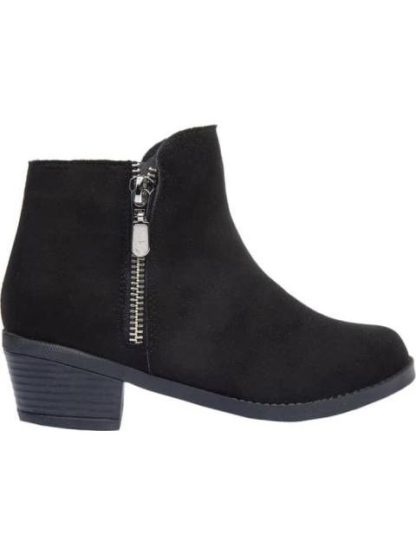 BOTIN TACON BAJO NEGRO VIVIS SHOES KIDS