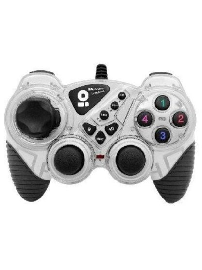 BROBOTIX GAMEPAD RUMBLEPAD ALAMBRICO USB 2.0 BLANCO