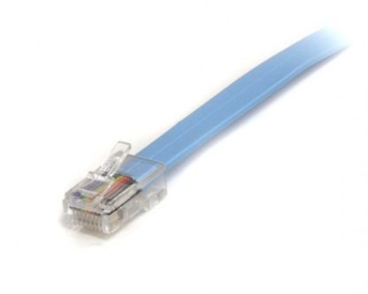 STARTECH  CABLE ROLLOVER DE CONSOLA CISCO ETHERNET RJ-45 MACHO - MACHO 1.8 METROS AZUL - Image 2