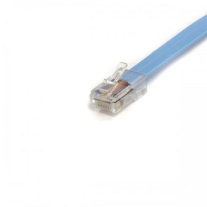 STARTECH  CABLE ROLLOVER DE CONSOLA CISCO ETHERNET RJ-45 MACHO - MACHO 1.8 METROS AZUL - Image 4